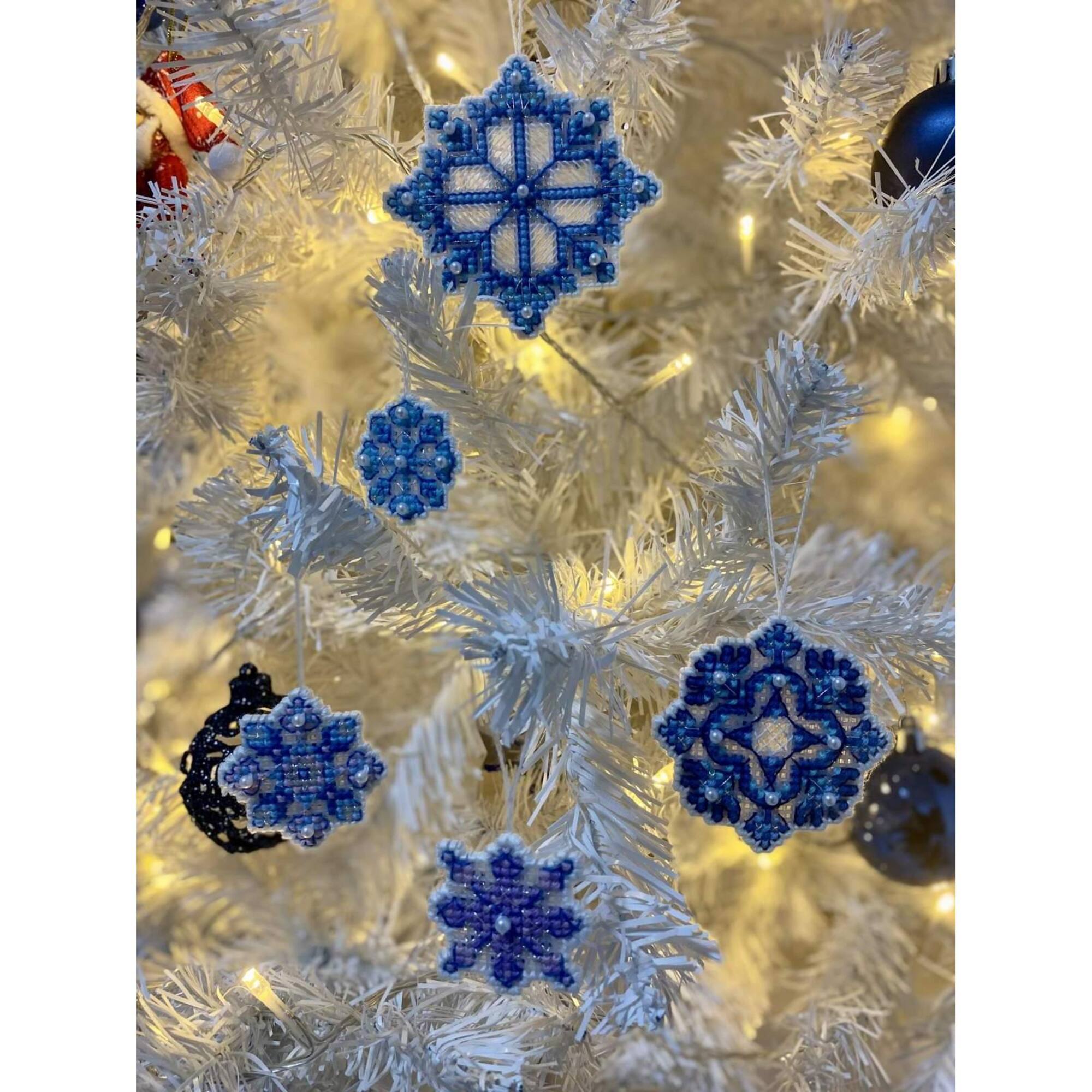 RIOLIS Snowflakes Counted Cross Stitch Kit